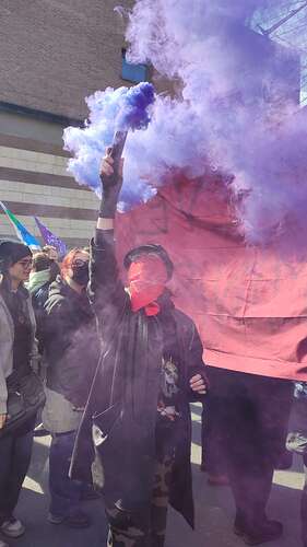 The Amiens IWW at the City's International Women's Rights Day Demonstration